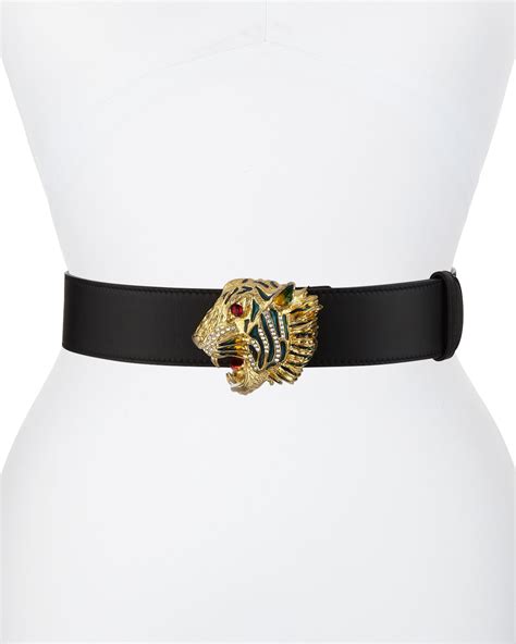 gucci belt dark silver|gucci belt with tiger buckle.